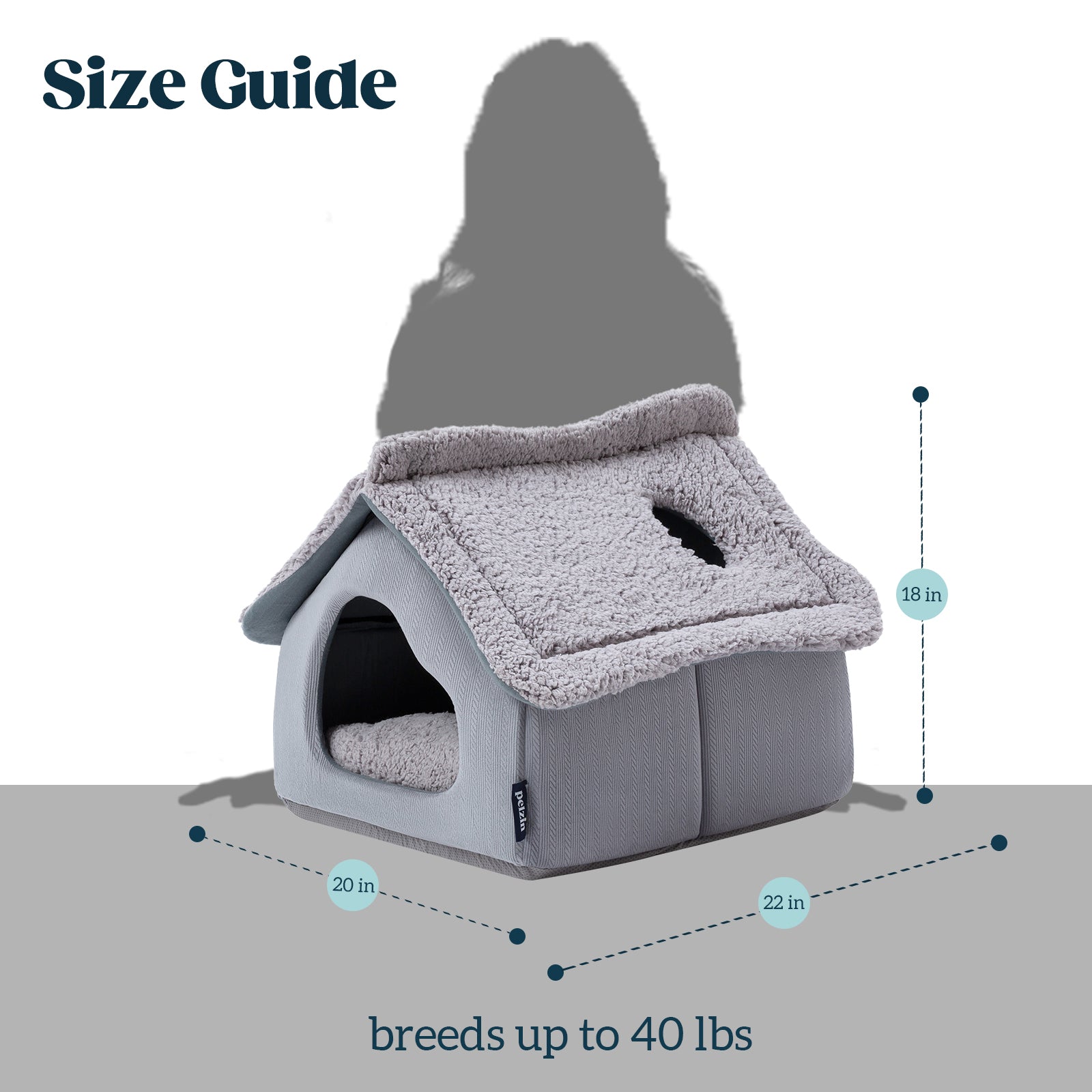 Large Cat Cave Bed