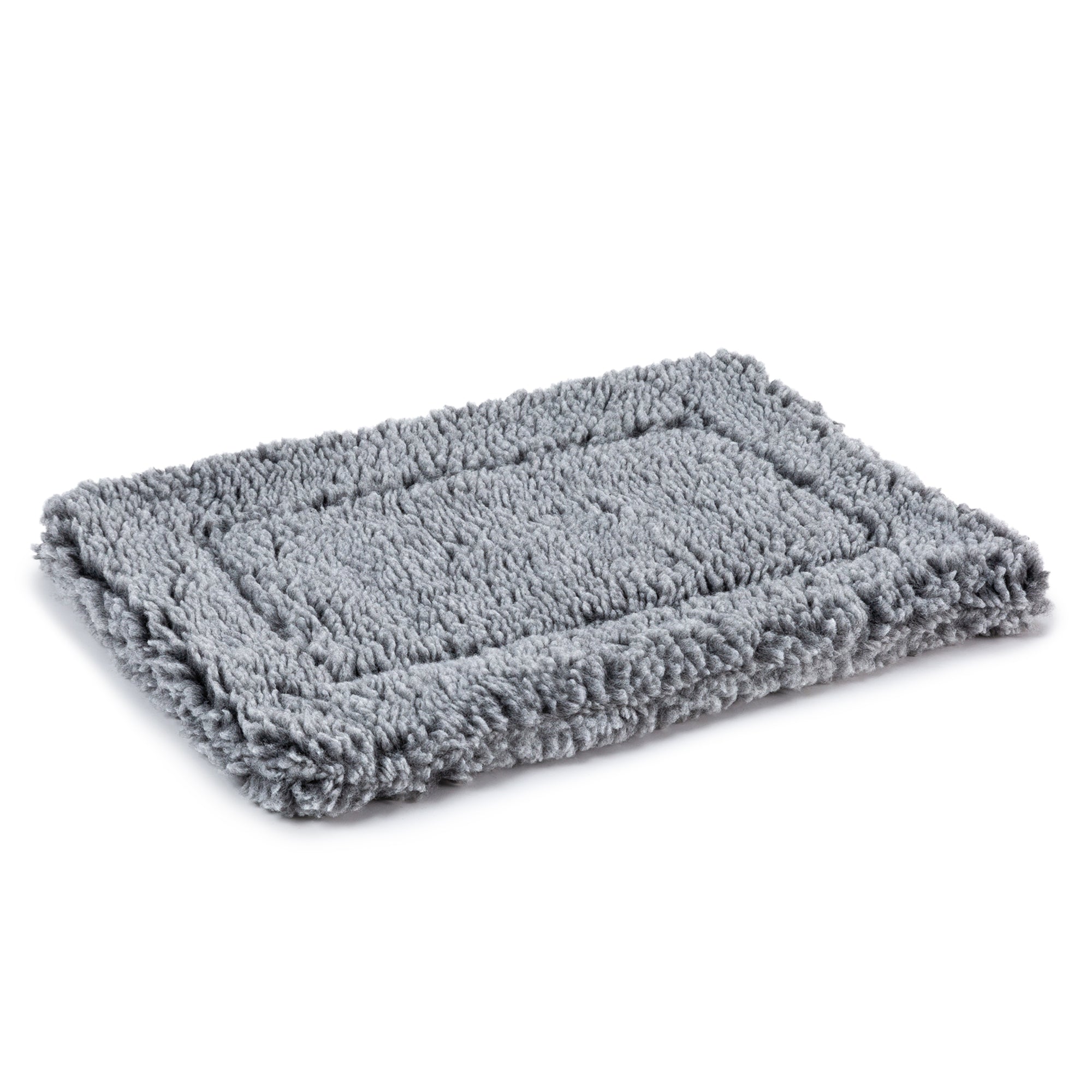 Stoutwool™ Chew Proof Dog Crate Mat Charcoal