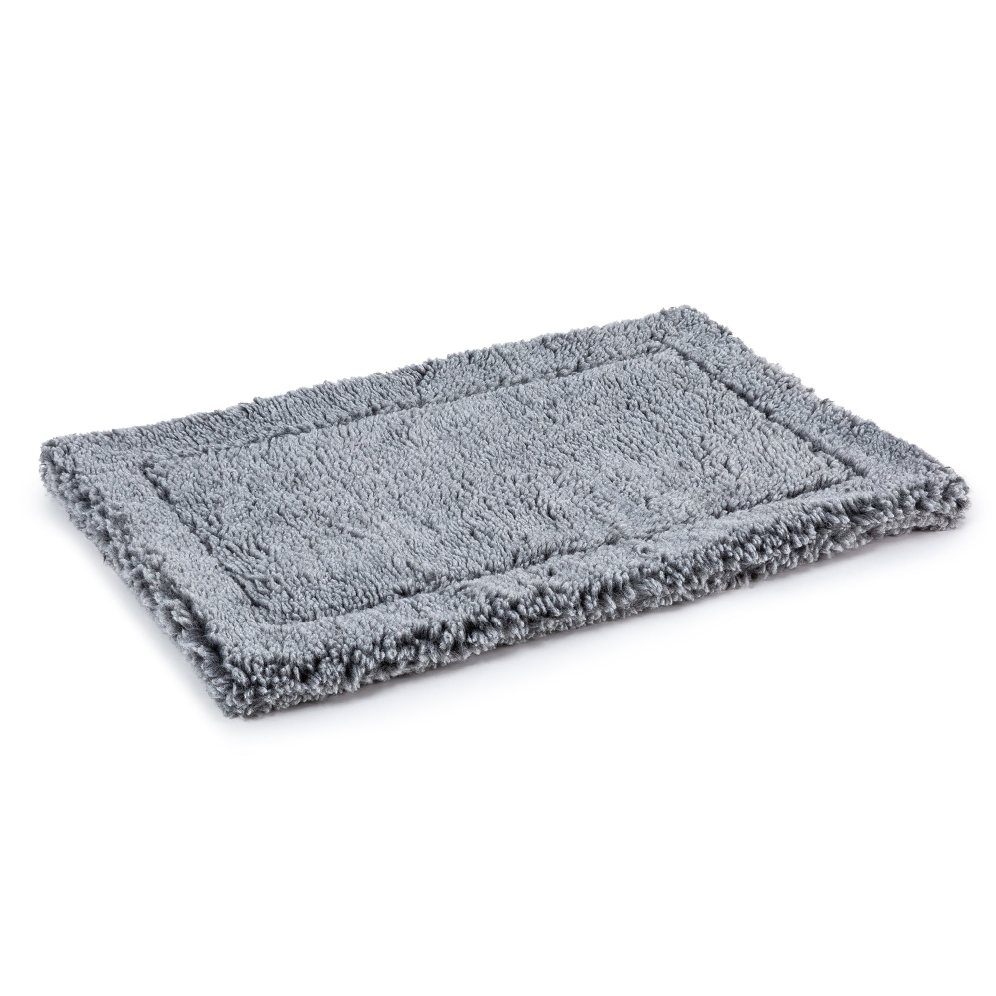 Stoutwool™ Chew Proof Dog Crate Mat Charcoal