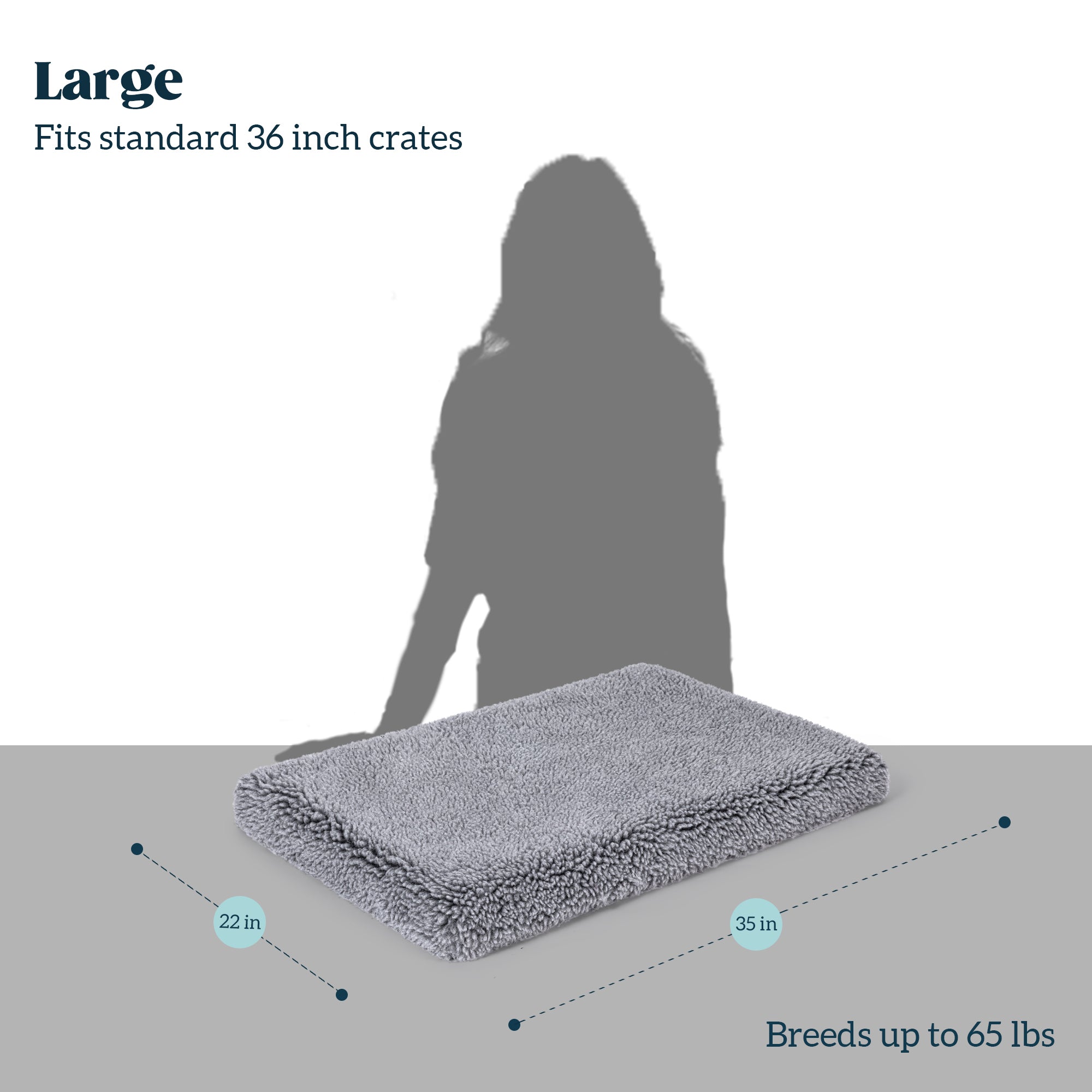 Stoutwool™ Orthopedic Chew Proof Dog Bed