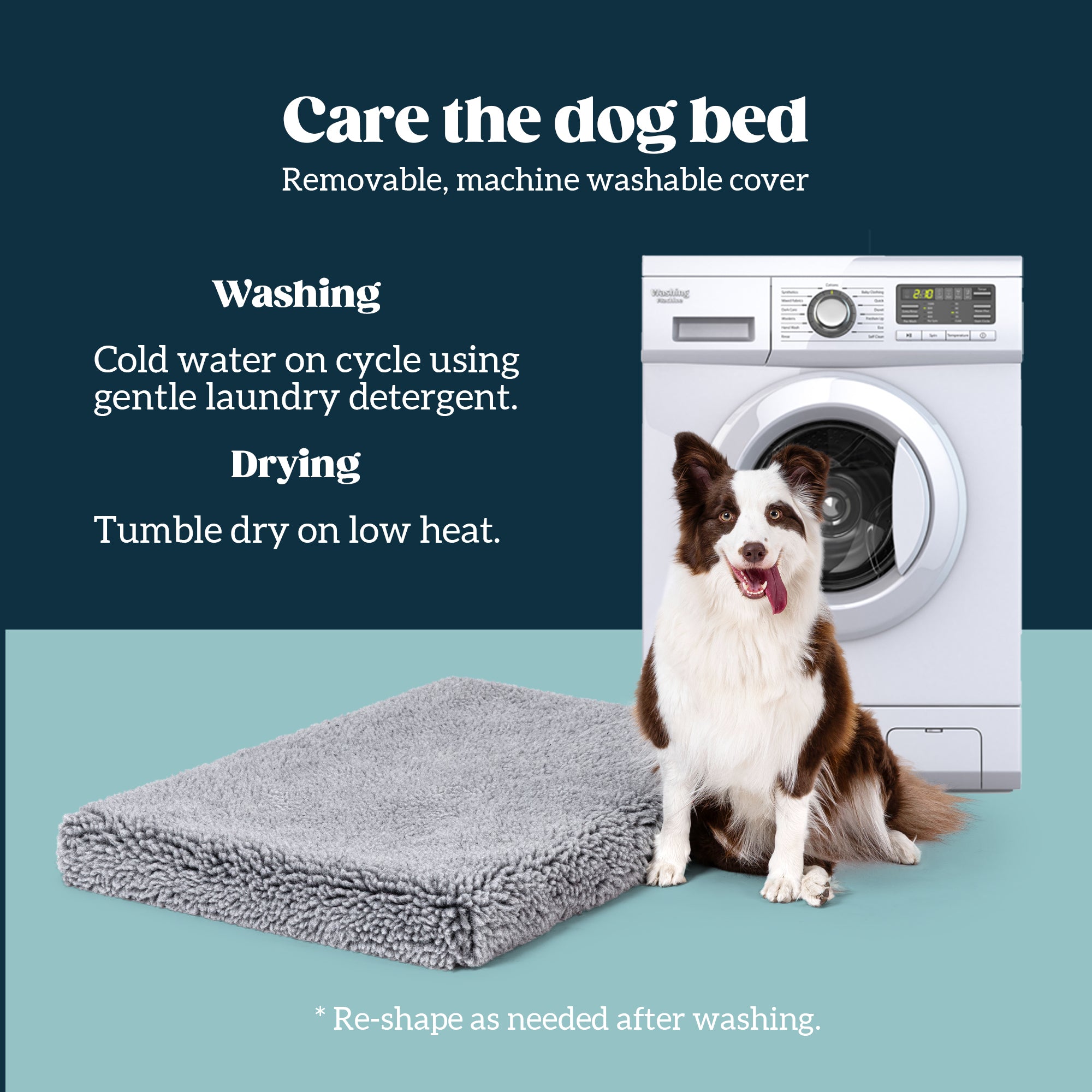 Stoutwool™ Orthopedic Chew Proof Dog Bed