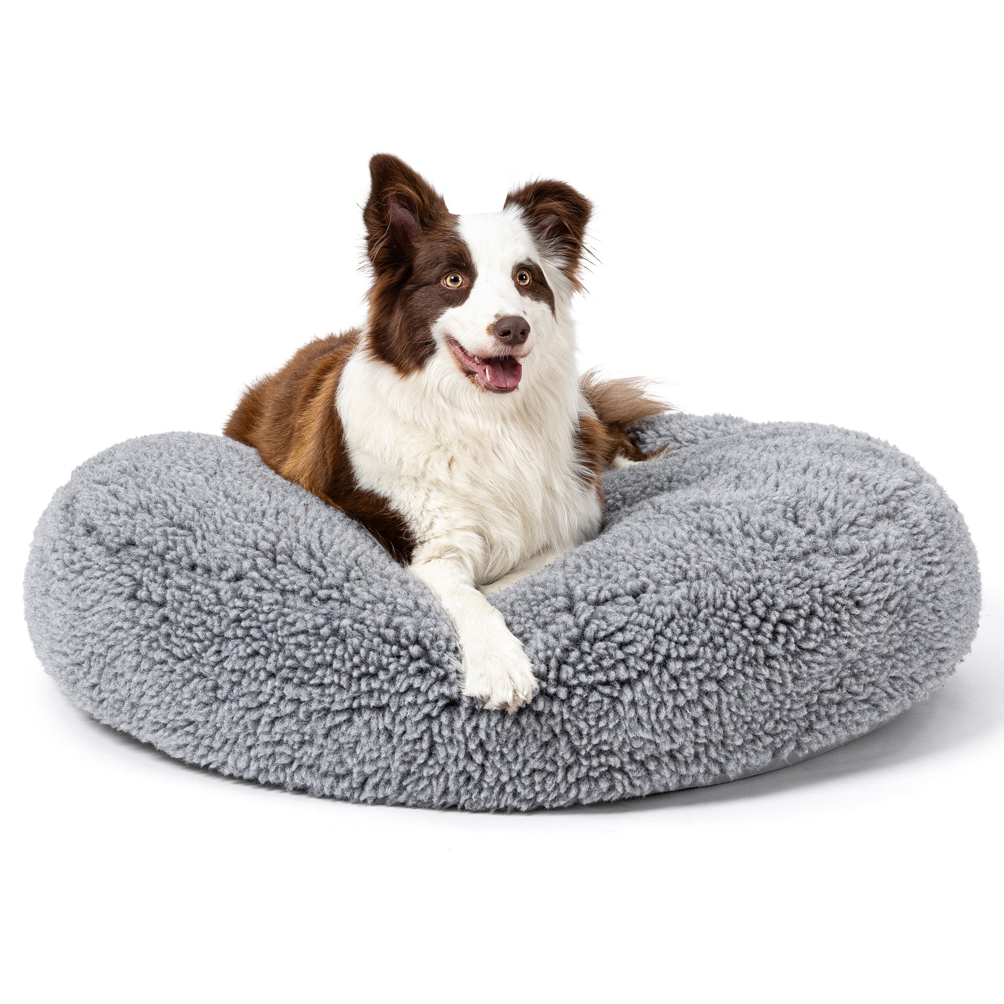 Stoutwool™ Round Chew Proof Dog Pillow Bed