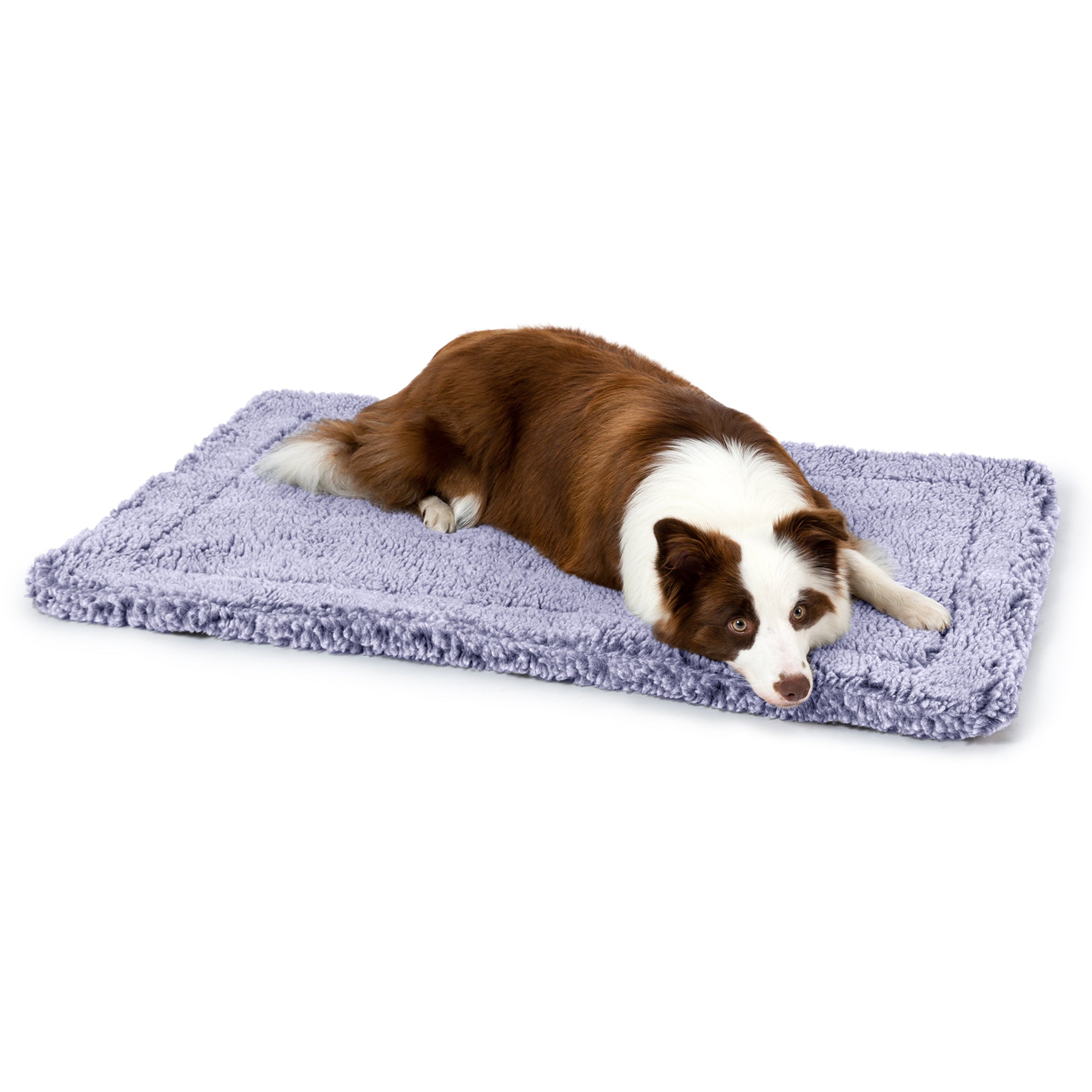 Stoutwool™ Chew Proof Dog Crate Mat Jacaranda