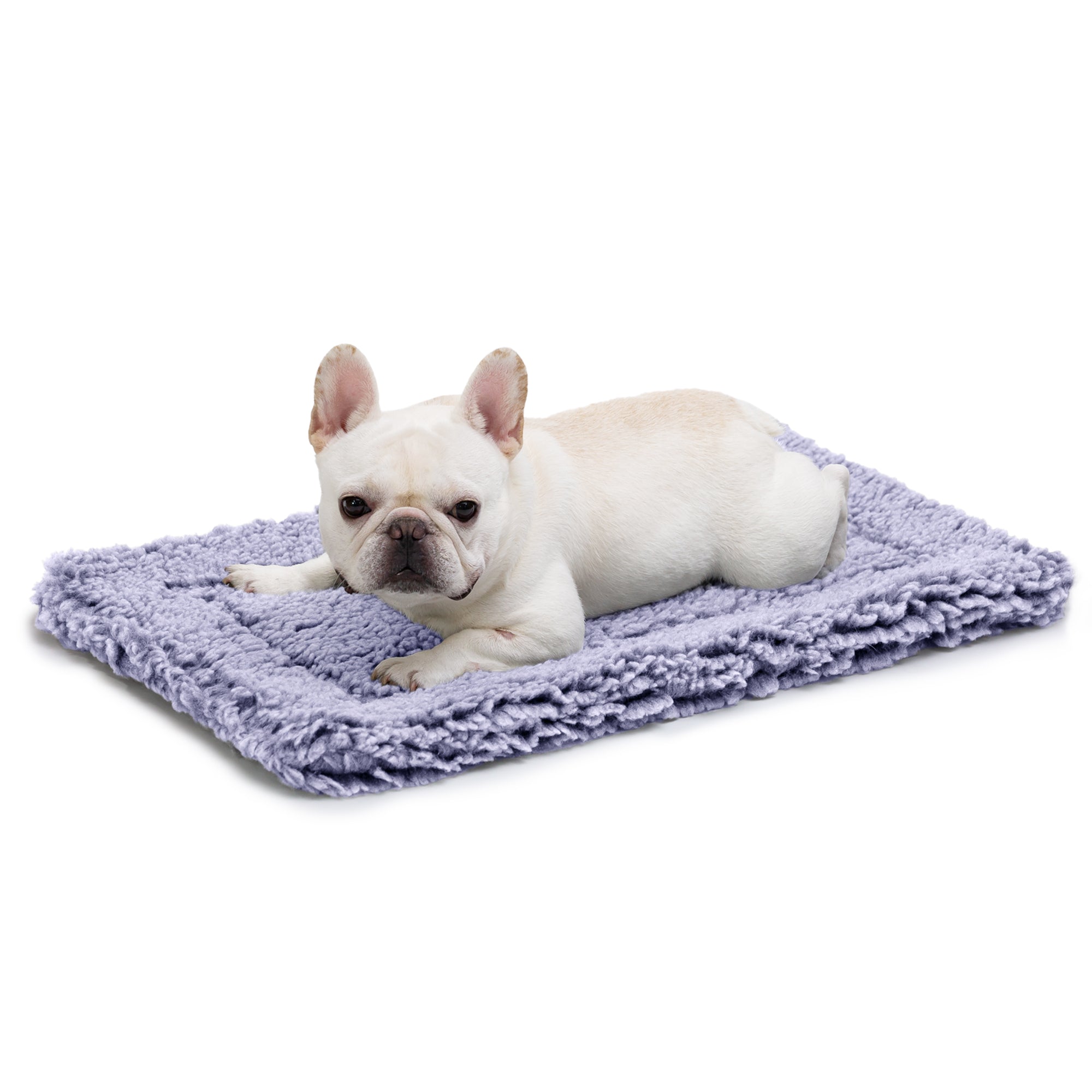 Stoutwool™ Chew Proof Dog Crate Mat Jacaranda