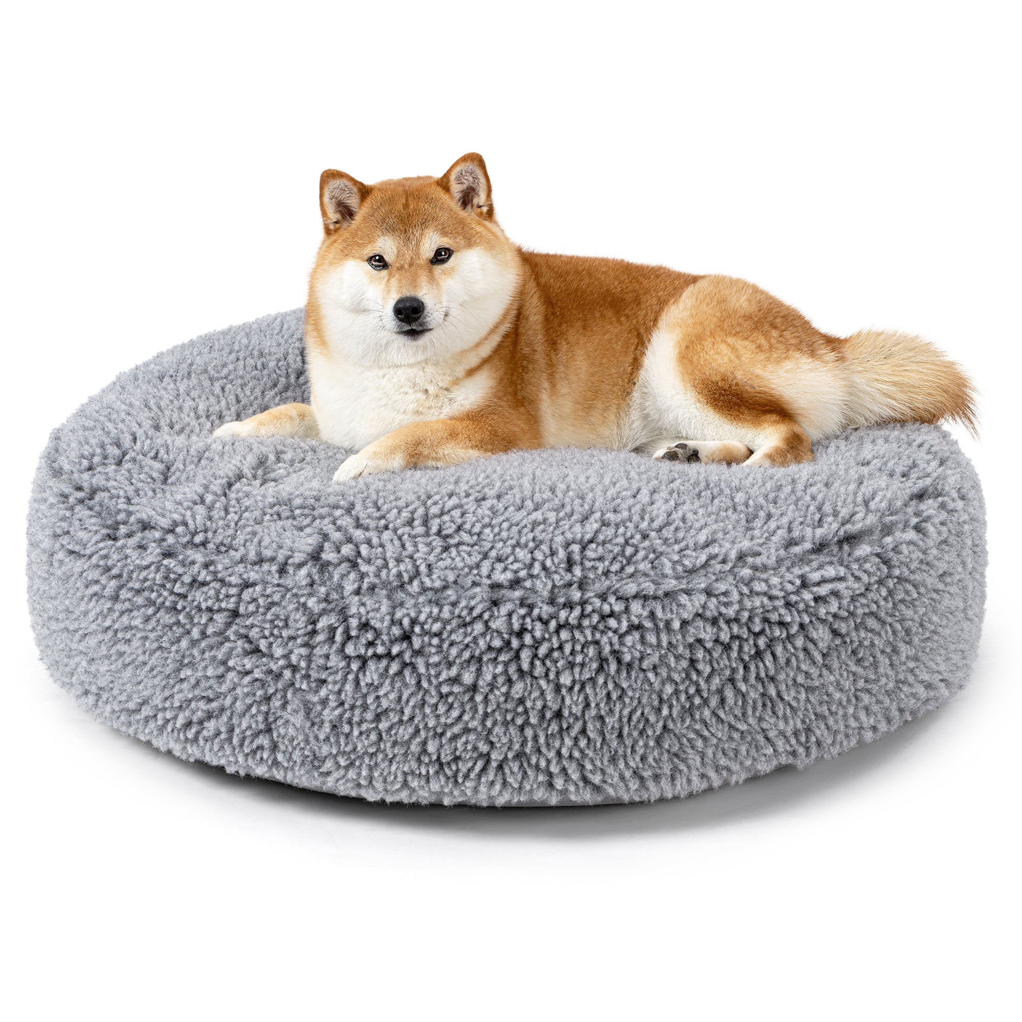 Stoutwool™ Round Chew Proof Dog Pillow Bed