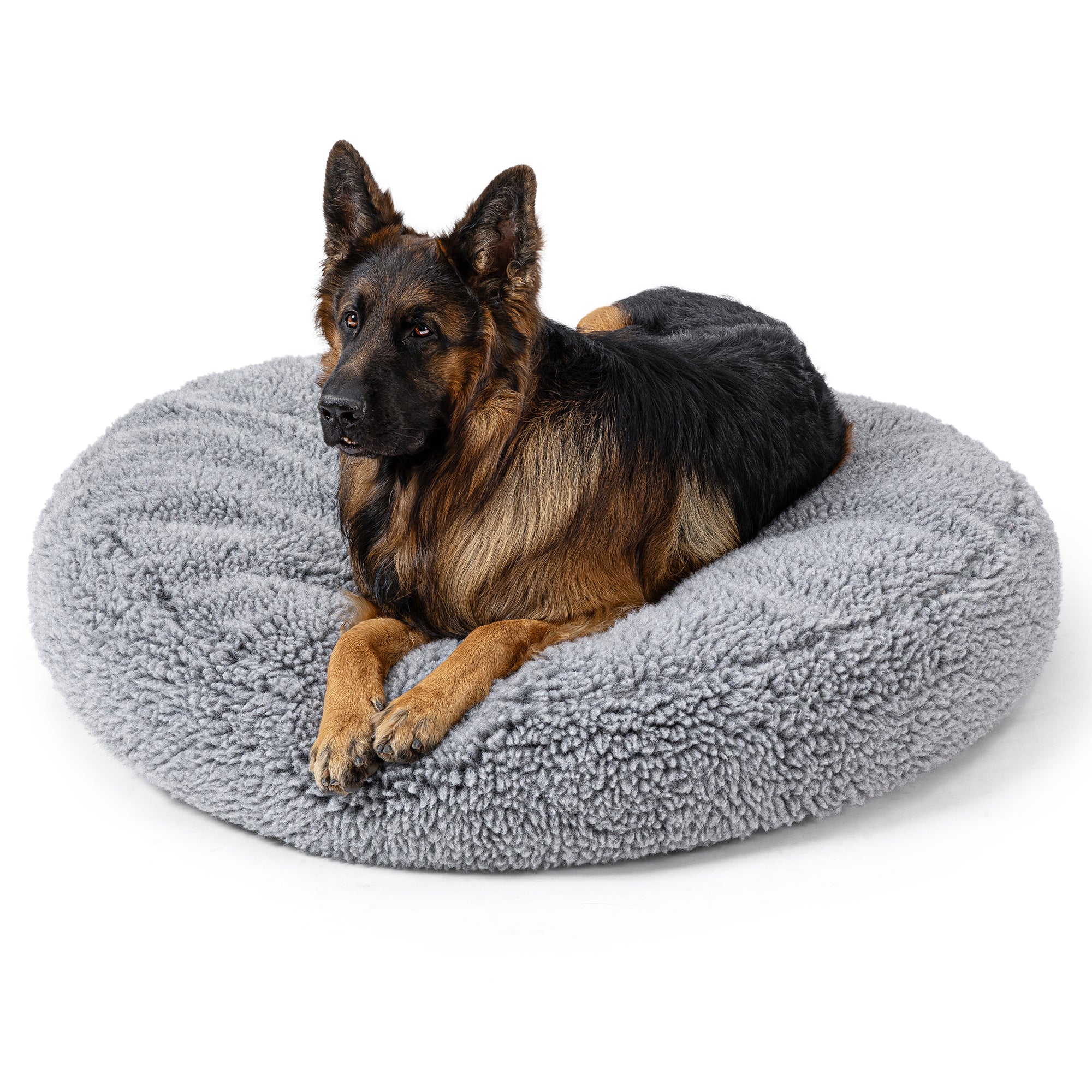 Stoutwool™ Round Chew Proof Dog Pillow Bed